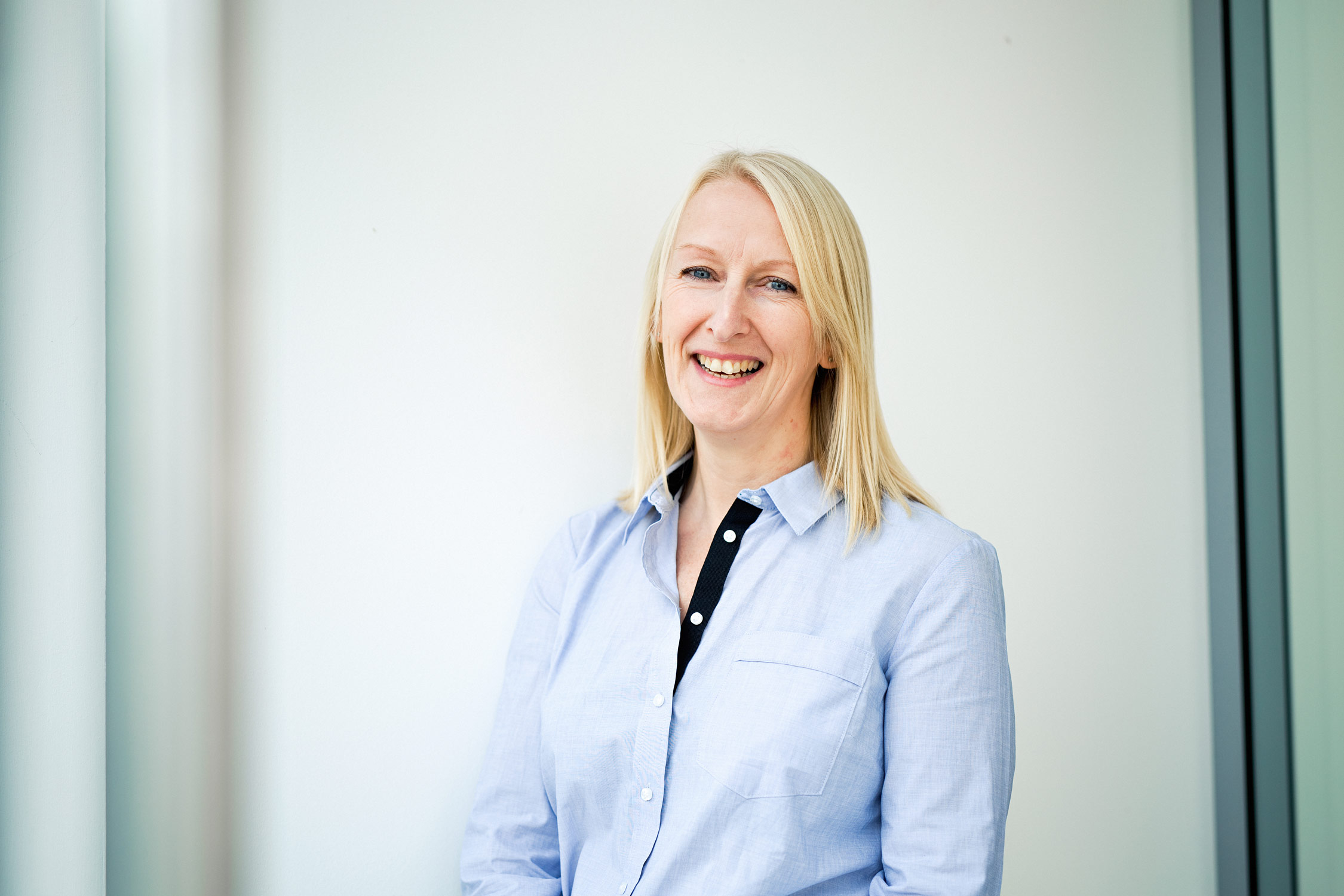 Professional location portrait photograph of a company staff member.